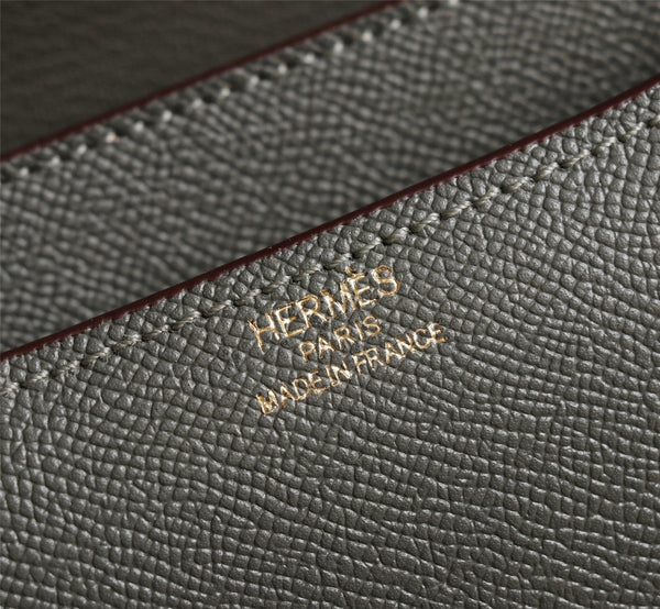 BORSE HM CONSTANCE 22 GRIGIO PELTRO EPSOM