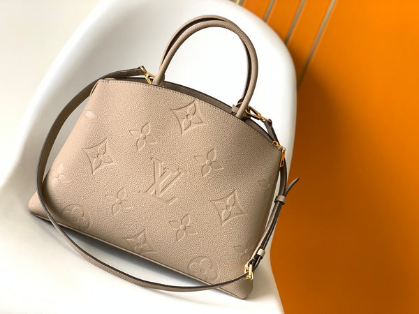 LV Petit Palais Bag Beige Cowhide 241139