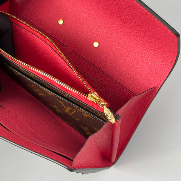 Portafoglio LV M58417 Pallas in tela monogramma rosa 221566