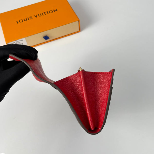 LV M58414 Pallas Wallet Red Monogram Canvas 221569