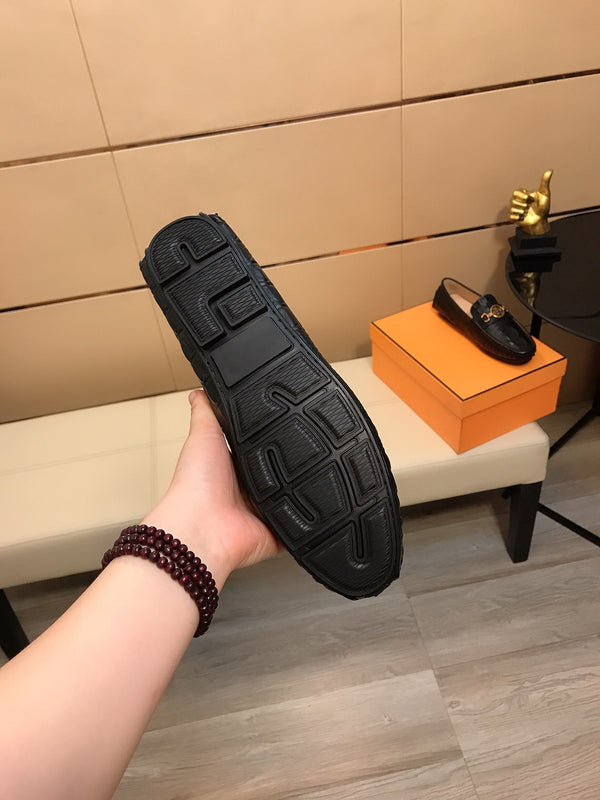 GG Men's Loafer Black Cowhide 530343