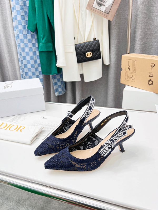 CD 25 J'Adior Slingback Pump Mesh Fabric 237974