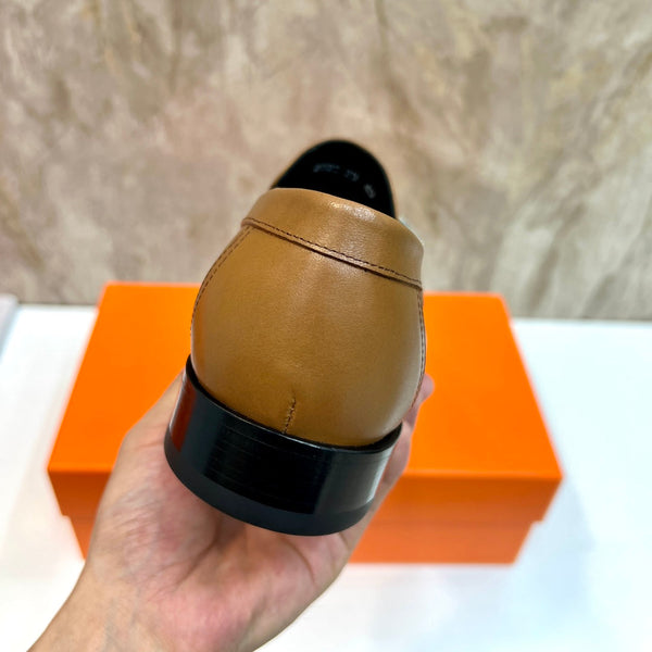 MOCASSINO HM MONTEREY IN PELLE DI VITELLO TAWNY