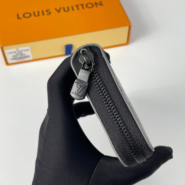 LV M81384 Zippy Vertical Wallet Monogram Shadow Calf Leather 221623