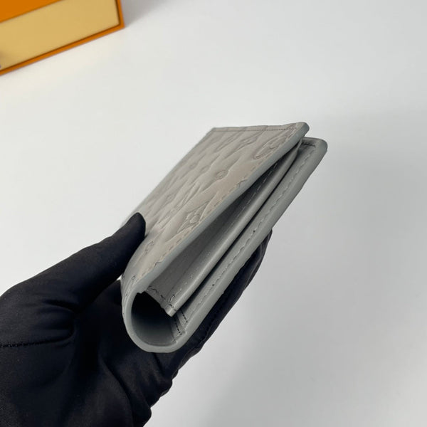 LV M81335 Brazza Wallet Monogram Shadow Calf Leather 221625