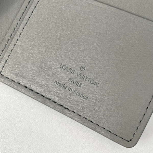 LV M81335 Brazza Wallet Monogram Shadow Calf Leather 221625