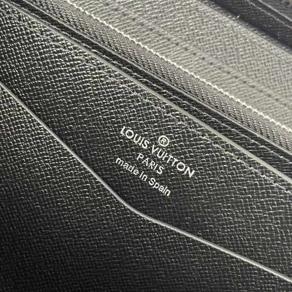 LV M61698 Zippy XL Wallet Black Damier Infini Leather 221562