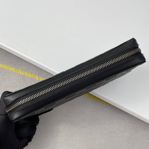 Portafoglio LV N61254 Zippy XL in pelle Damier Infini nera 221563