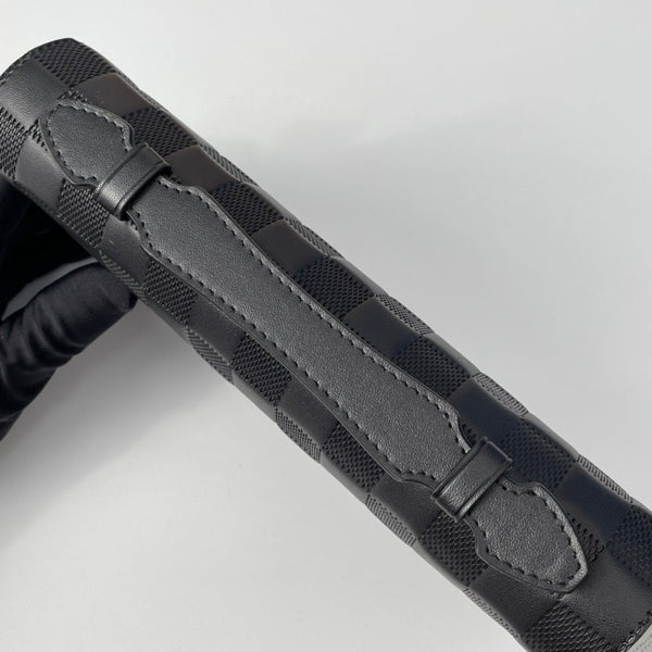 Portafoglio LV N61254 Zippy XL in pelle Damier Infini nera 221563