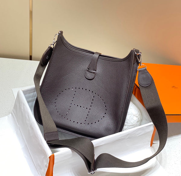 Evelyne 29cm Cioccolato Togo Shw