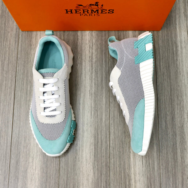 HM BOUNCING SNEAKER SKY AND GRAY BREATHABLE FABRIC