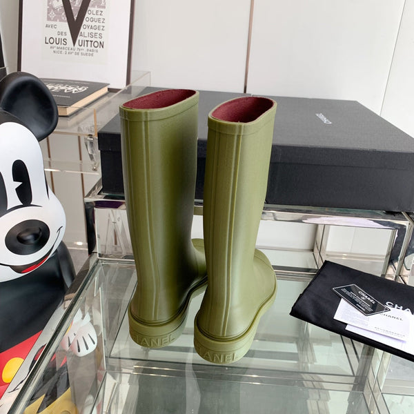 CC Rainboots Dark Green Rubber 204191