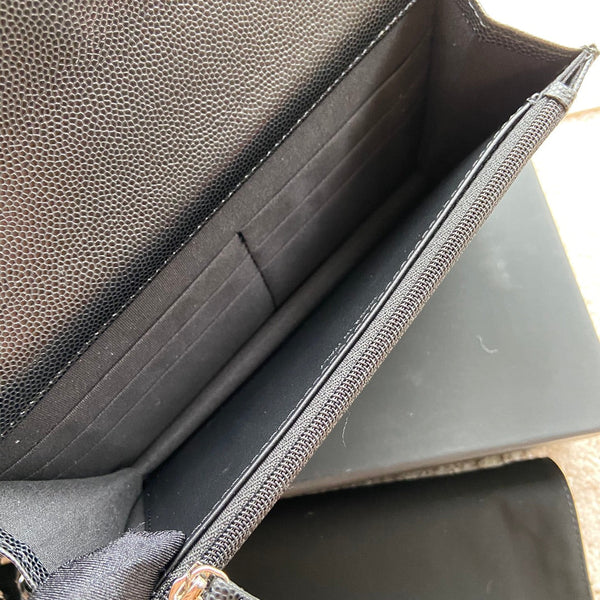 CC Classic Woc 20cm Pelle di vitello grana nera