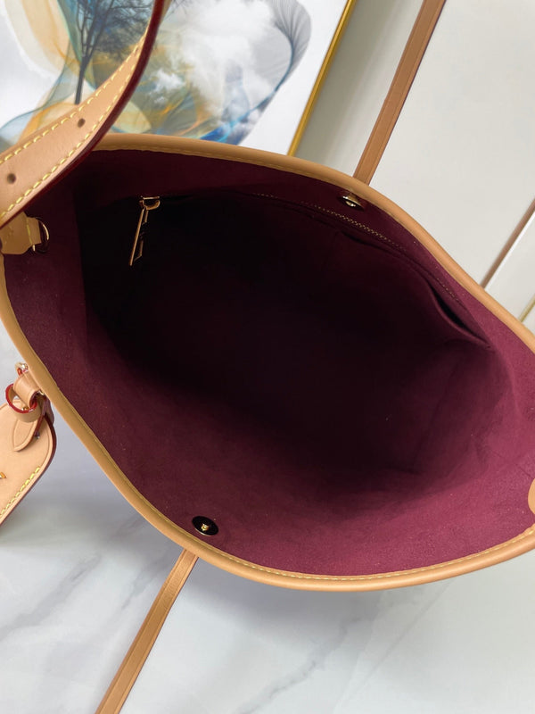 CARRYALL PM 29 BROWN BEIGE MONOGRAM CANVAS