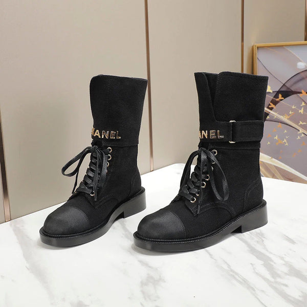 CC 26s Combat Boots Leather Suede 194070