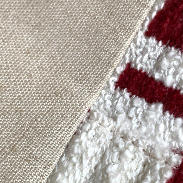 TRIPHOME 29 TESSUTO BIANCO ROSSO