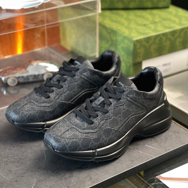 GG Men's Rhyton Sneaker Canvas 524513