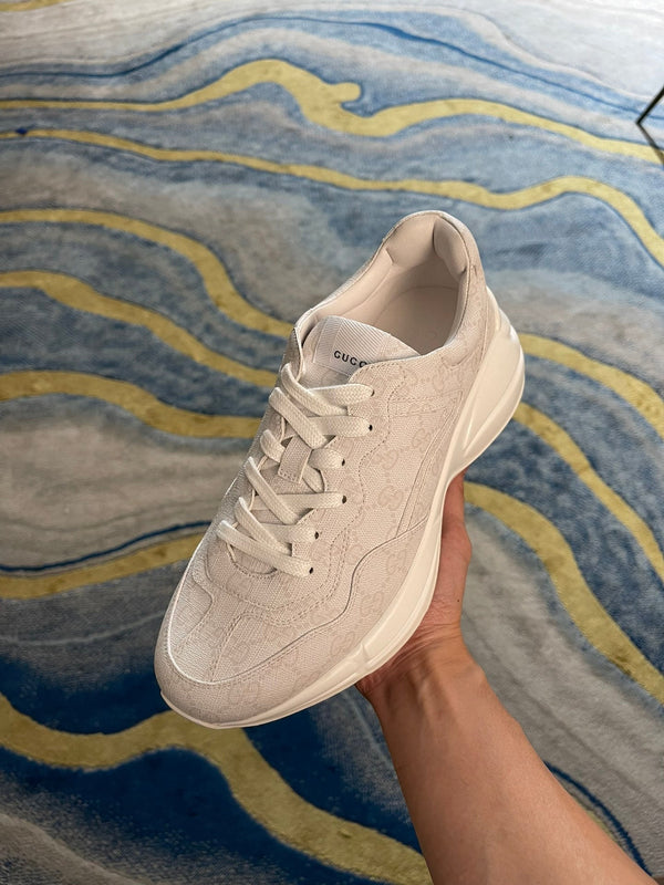 GG Men's Rhyton Sneaker Canvas 524513