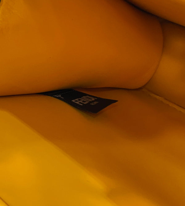 PEEKABOO ISEEU 33 IN ORANGE OMBRE SMOOTH CALFSKIN GOLD HARDWARE