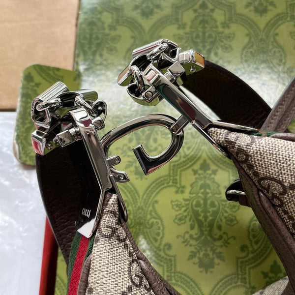 Gucci Attache bag 23 Brown Beige Canvas 239983