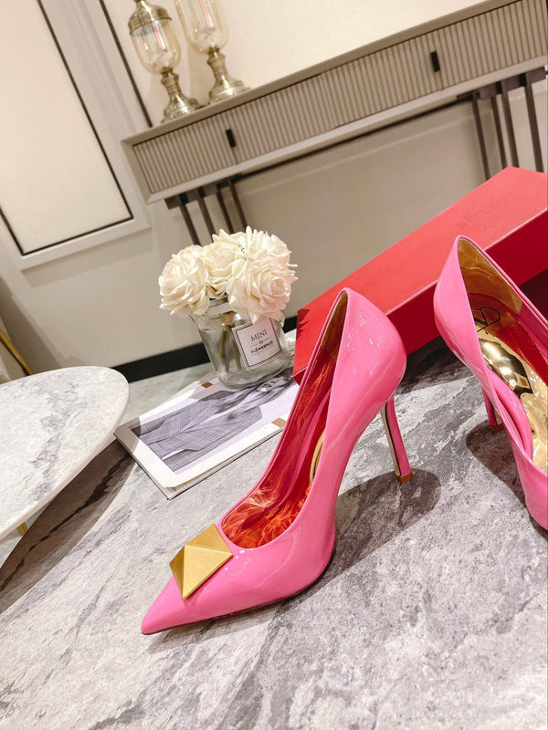 VT 25 Toe Pumps Pink Patent Leather