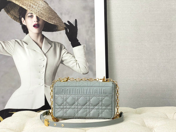 BORSA PICCOLA CARO 20 PELLE DI VITELLO GRIGIO PIETRA