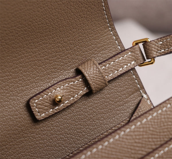 BORSE HM CONSTANCE DAKANG 20.5 CARAMELLO EPSOM