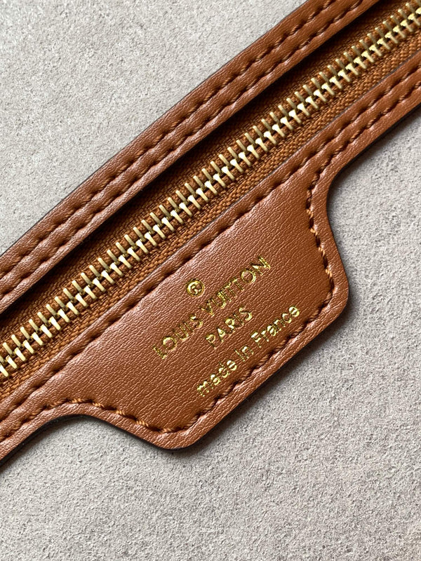 LV Neverfull MM Tote 31cm Sliver Pink Floral Pattern Leather GHW