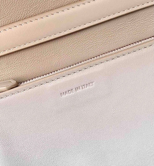 CELINE MEDIUM CLASSIQUE BAG 24CM LIGHT GREEN CALFSKIN