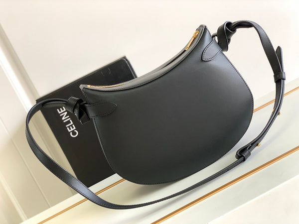 TRIOMPHE CLASSIC 25 NERO PELLE DI VITELLO