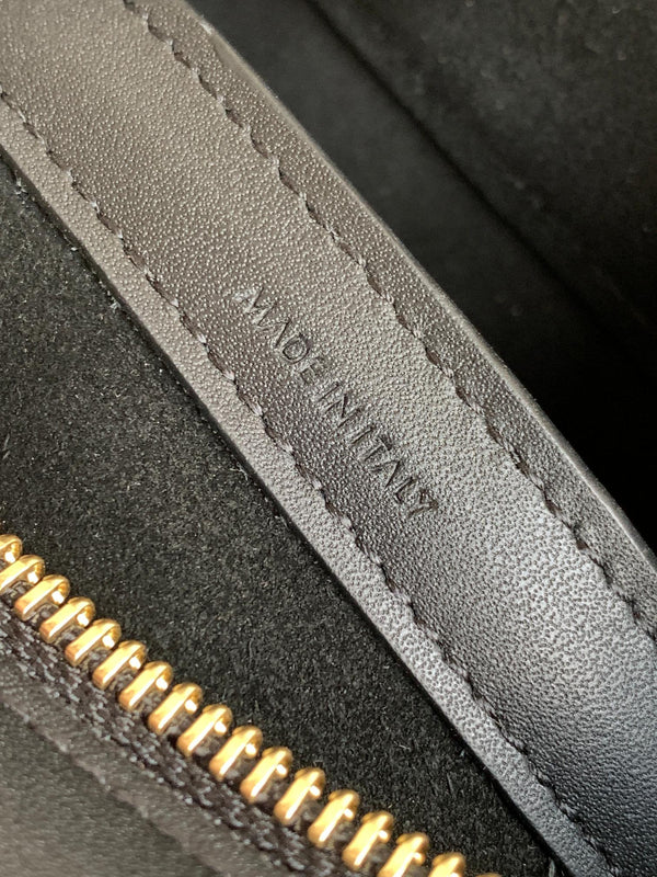 TRIOMPHE CLASSIC 25 NERO PELLE DI VITELLO