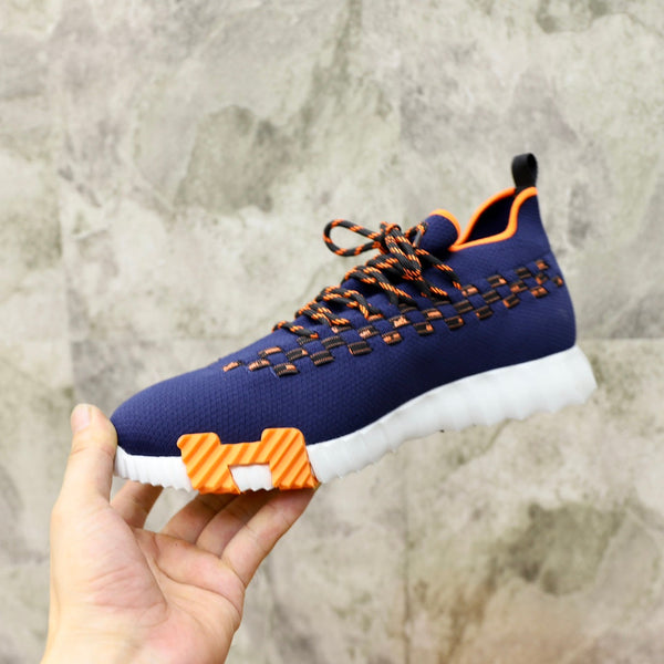 SNEAKER SLIP-ON HM FLEX IN TESSUTO BLU MARINO