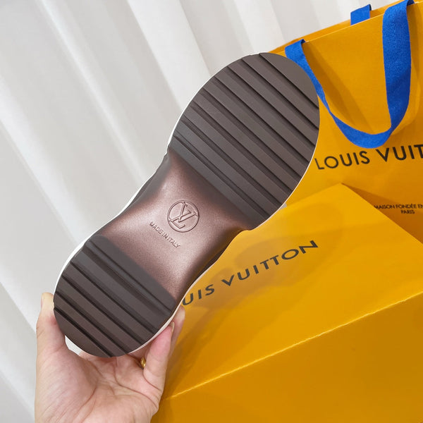 LV Archlight Sneaker White Mix Brown Fabric