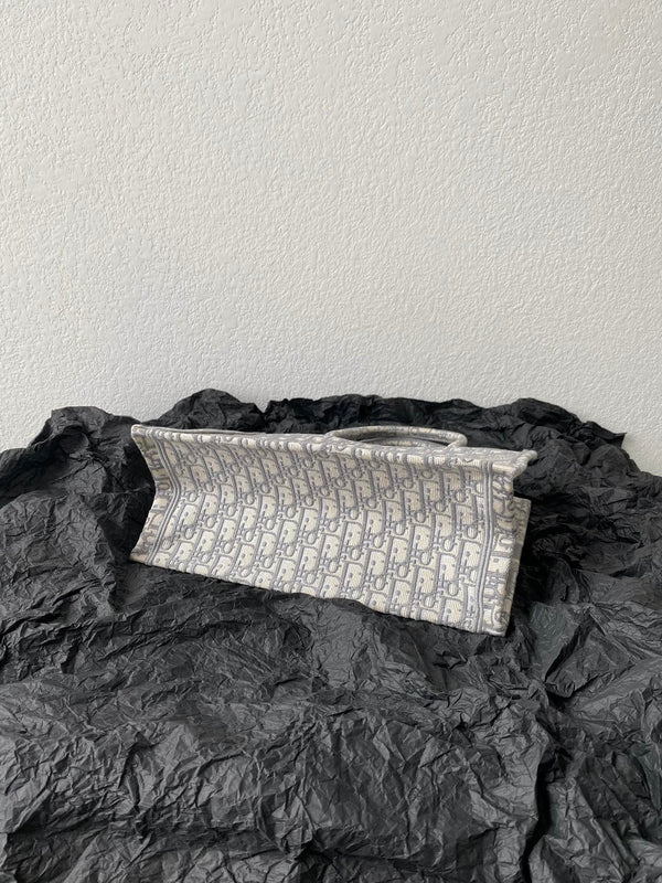 Medium CD Book Tote 36cm Grey