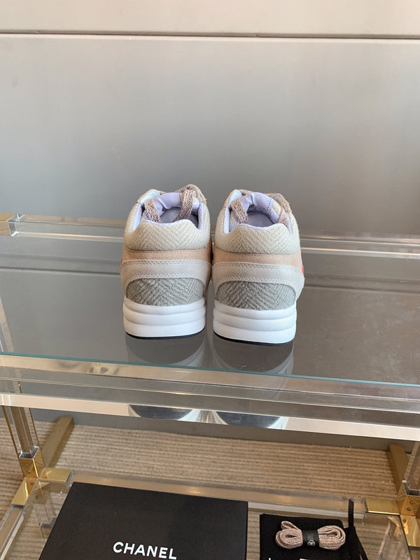 CC Sneaker In Multicolor Suede 145631