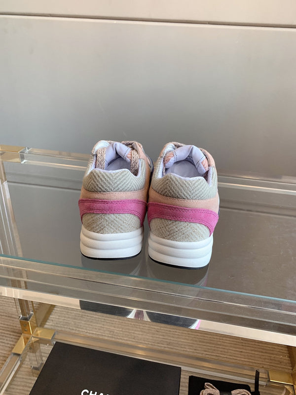 CC Sneaker In Multicolor Suede 145633