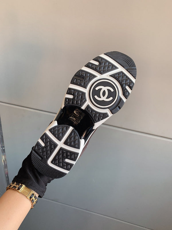 CC Sneaker In Multicolor Suede 145634