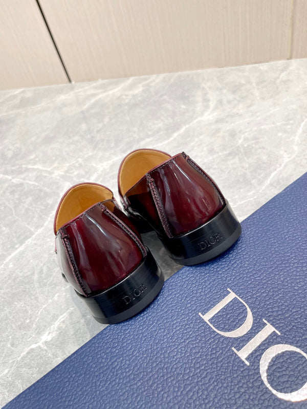 CD GRANVILLE LOAFER WINE CALFSKIN