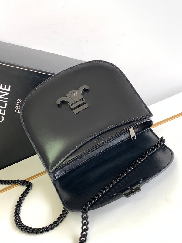 besace triomphe ado 18.5 veau noir