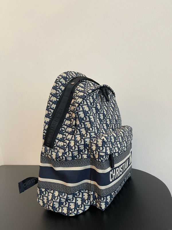 ZAINO DA VIAGGIO 41 IN JACQUARD OBLIQUO