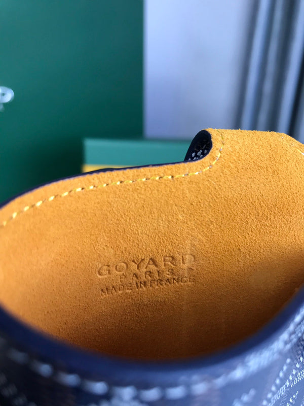 MONTMARTRE GM CASE 18 IN NAVY BLUE GOYARDINE CANVAS