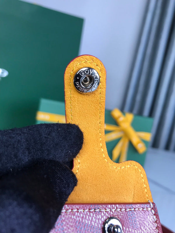 MONTMARTRE GM CASE 18 IN CLASSIC RED GOYARDINE CANVAS