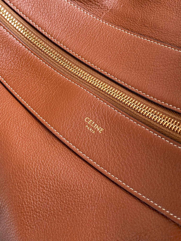 BORSA SOTTOASCELLO ROMY 43 ARANCIONE RUGGINE IN PELLE DI VITELLO