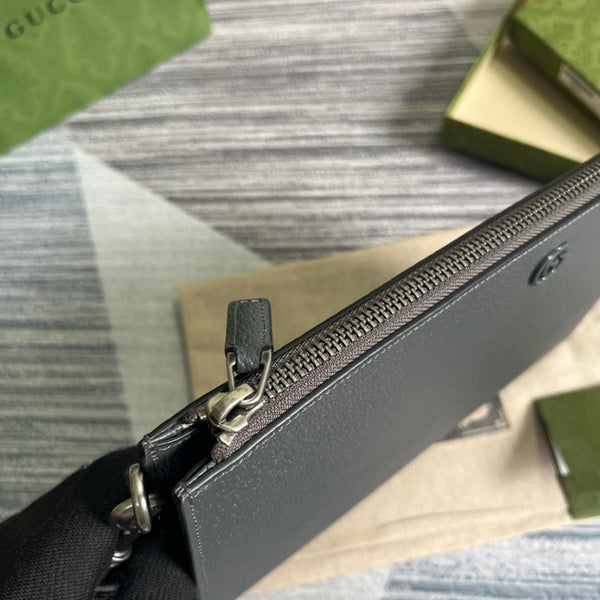 BORSA A MANO GG MARMONT 30 IN PELLE DI VITELLO GRIGIO PENTER