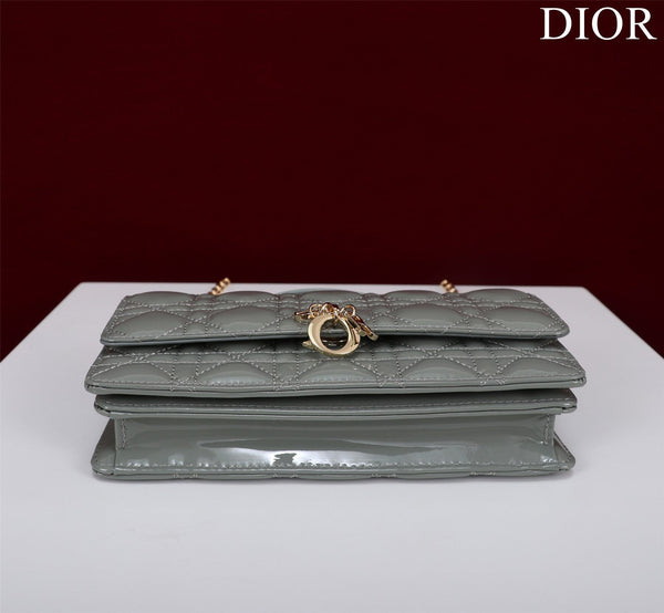 il mio cd mini 21 rock grigio pelle di vitello petent