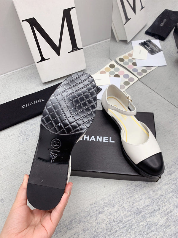 CC 26s Mary Janes Lambskin Grosgrain