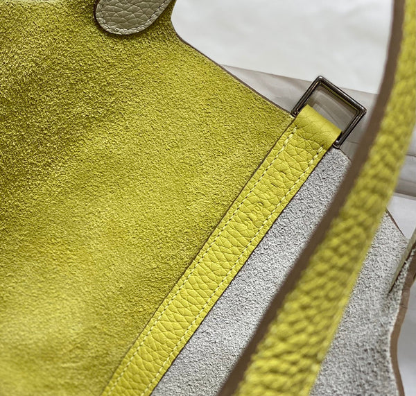 picotin lock 18 bianco lime togo shw