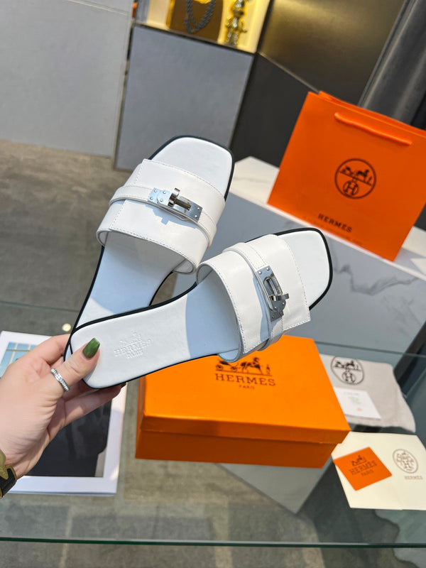 Giulia Sandal White Calfskin