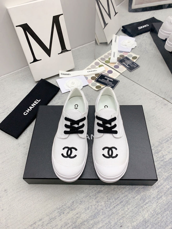 CC 26s Low Top Sneakers 2cm Canvas 163691