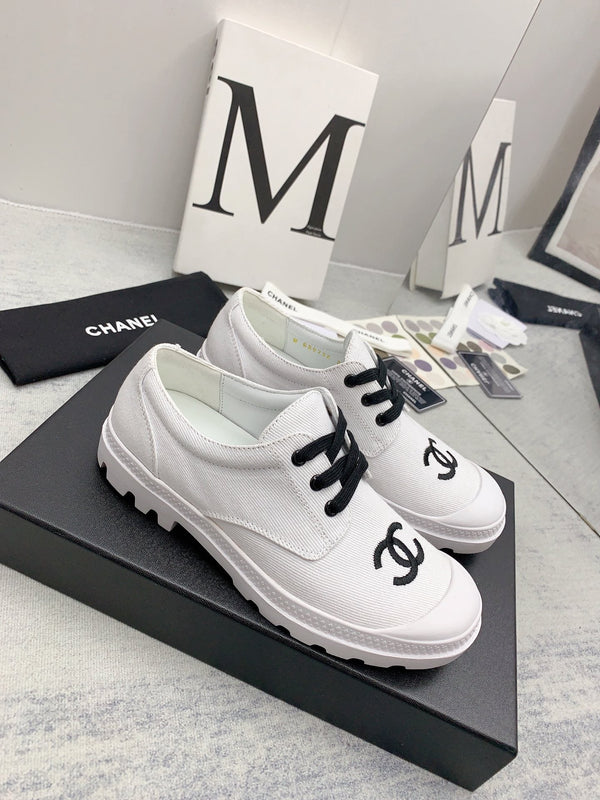 CC 26s Low Top Sneakers 2cm Canvas 163691